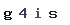 Security code