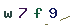 Security code